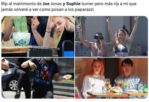 Los memes sobre el divorcio de Sophie Turner y Joe Jonas intentan aliviar la tristeza de los fans