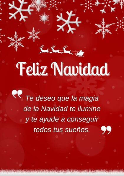 5 imágenes para desear ¡Feliz Navidad! a tu familia y amigos en Nochebuena