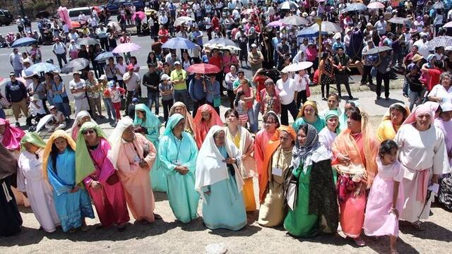 Viacrucis en Iztapalapa