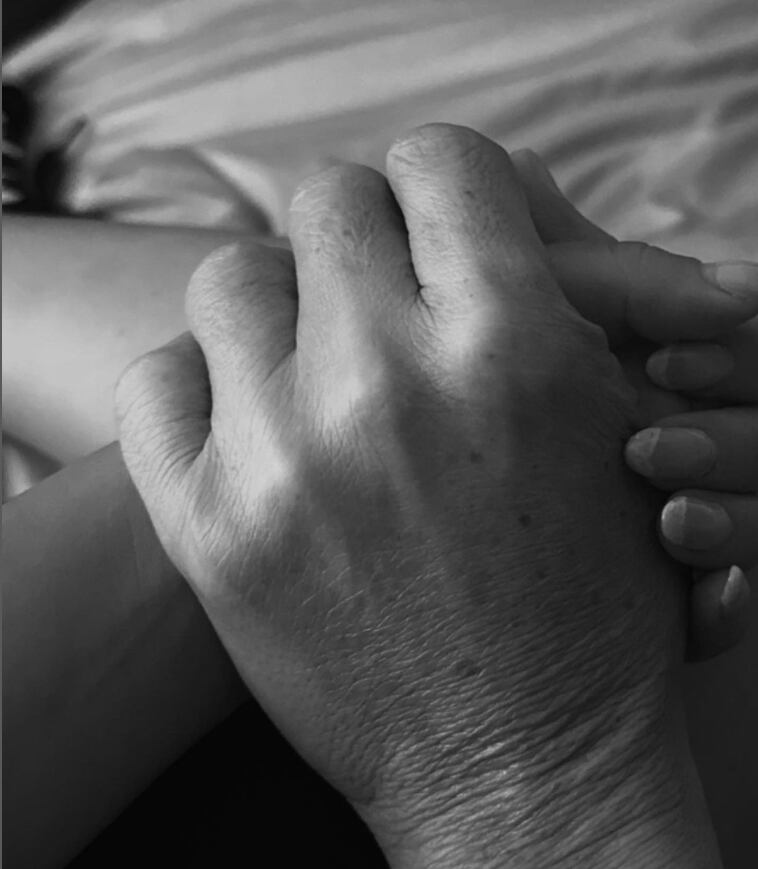 “Te extrañare siempre” María Chacón comparte el último día con su padre, César Chacón