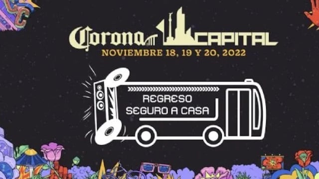 Corona Capital 2022 regreso a casa en RTP