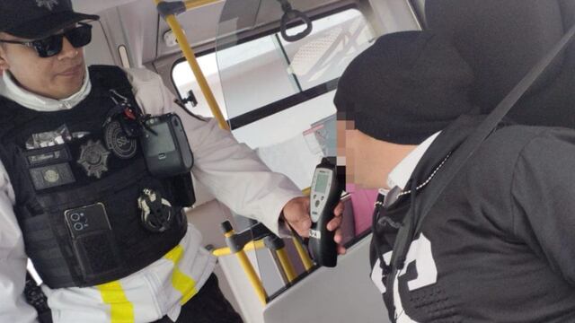 Alcoholemia a conductores de Metrobús CDMX