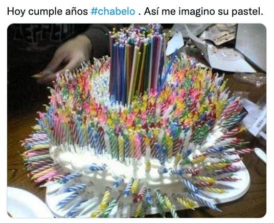 Meme por el cumpleaños de Chabelo