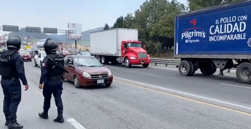 Reabren carretera México-Toluca