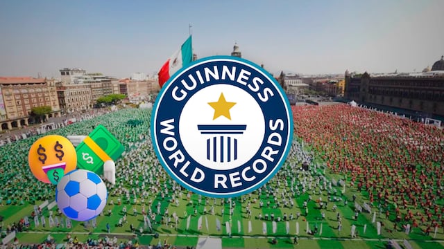 Clase de futbol con Récord Guinness