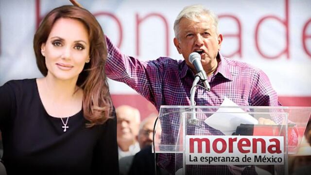 Lilly Téllez y AMLO