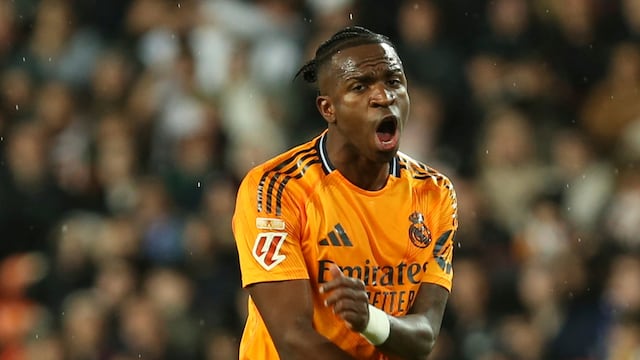 El castigo para Vinicius tras agredir al portero del Valencia en pleno partido de LaLiga