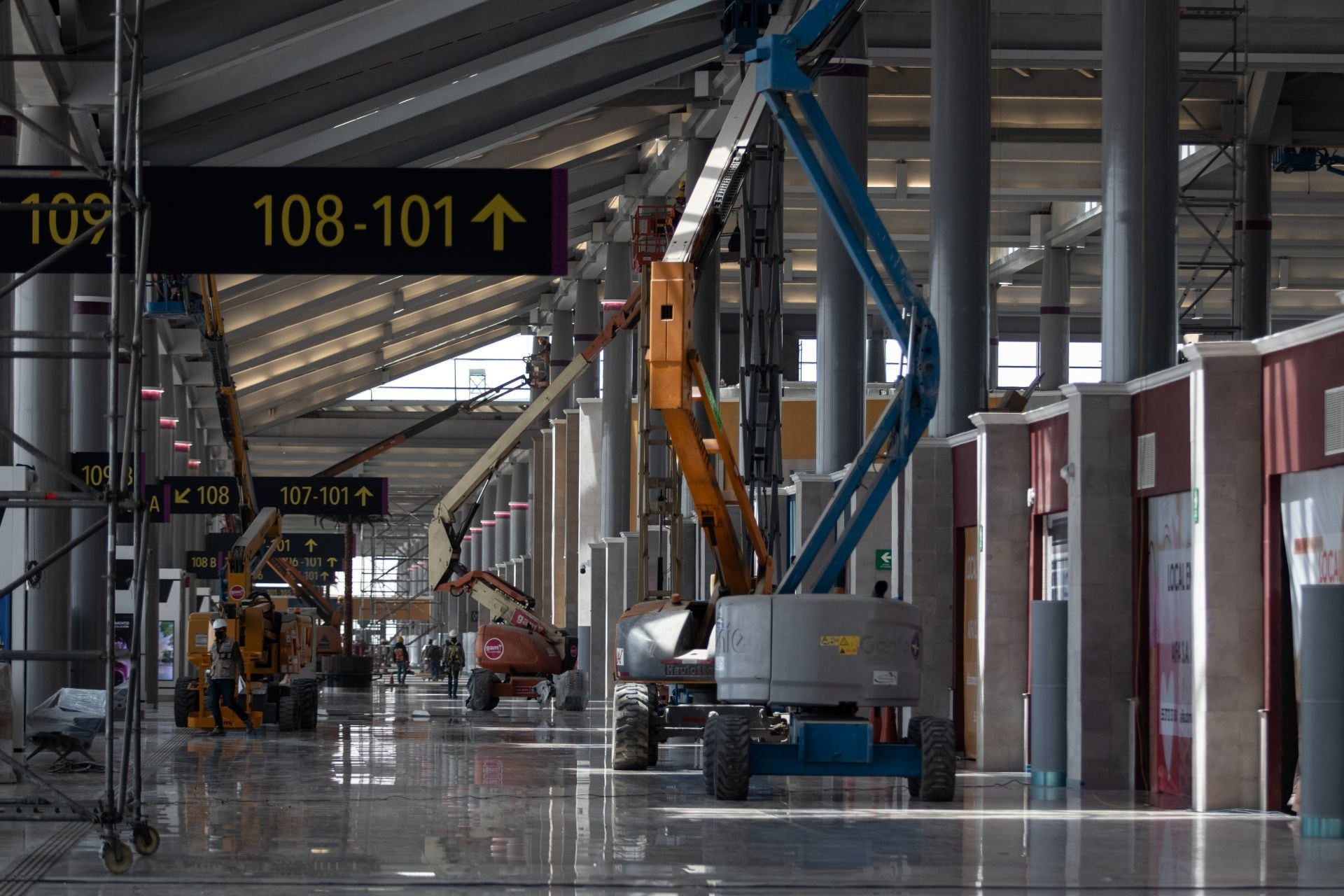 Obras del Aeropuerto Internacional Felipe Ángeles (AIFA)