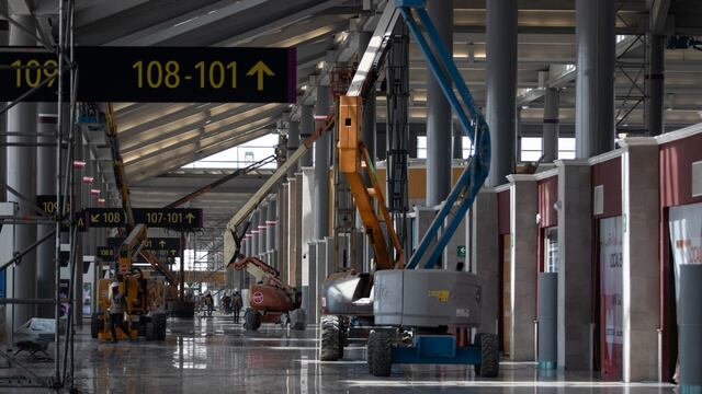 Obras del Aeropuerto Internacional Felipe Ángeles (AIFA)