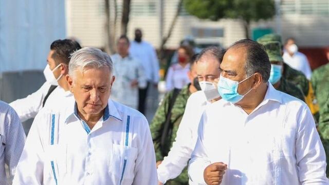 AMLO y Astudillo Flores.
