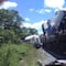 Tren Interoceánico se impacta contra tráiler en estación Pino Suárez de Macuspana, Tabasco