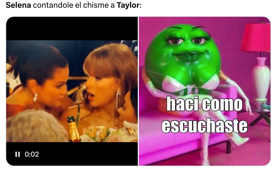 Memes del chisme que Selena Gómez le contó a Taylor Swift sobre Kylie Jenner y Timothée Chalamet