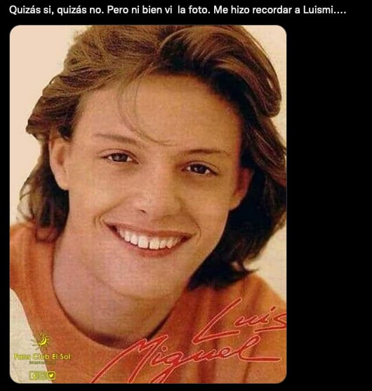 Luis Miguel y doble de argentina.