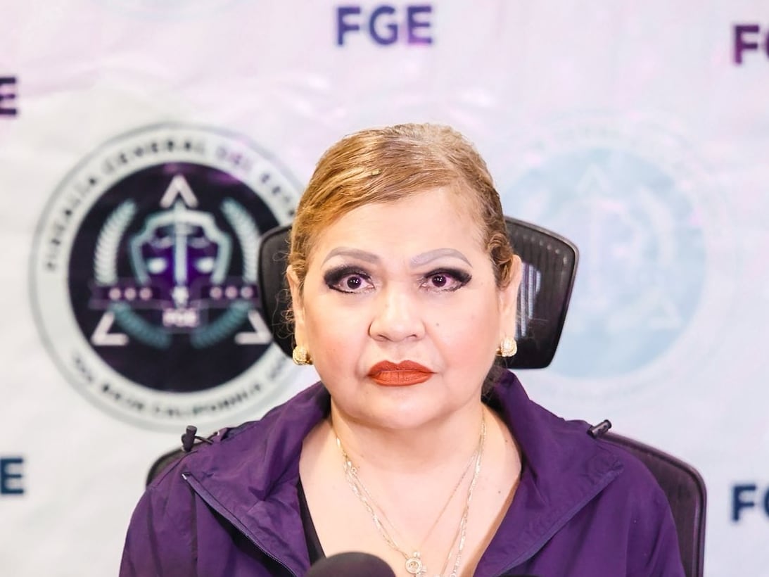 María Elena Andrade Ramírez, tiular de la Fiscalía General del Estado de Baja California.
