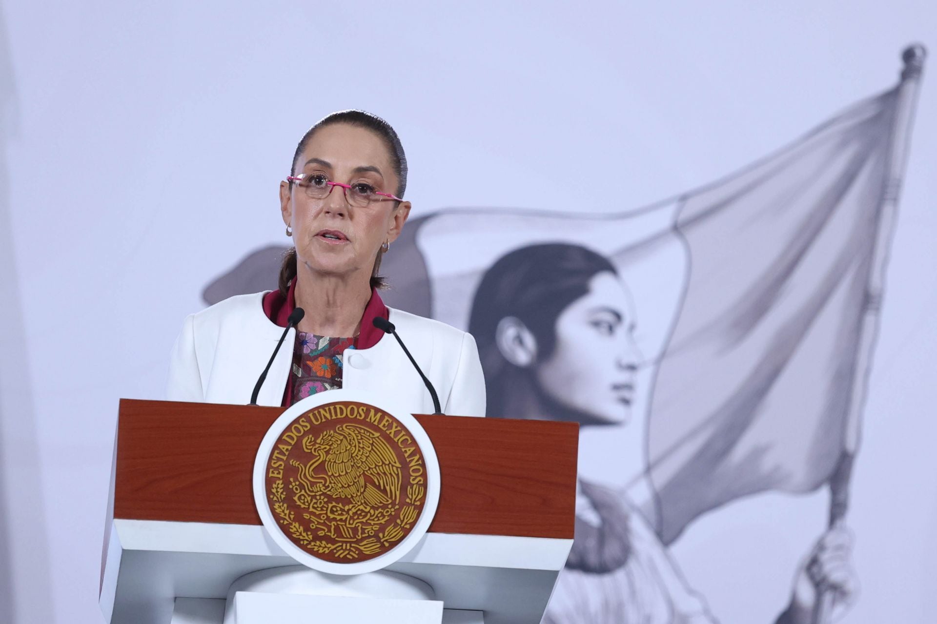 Claudia Sheinbaum sobre el posicionamiento de México ante los hechos violentos en Venezuela