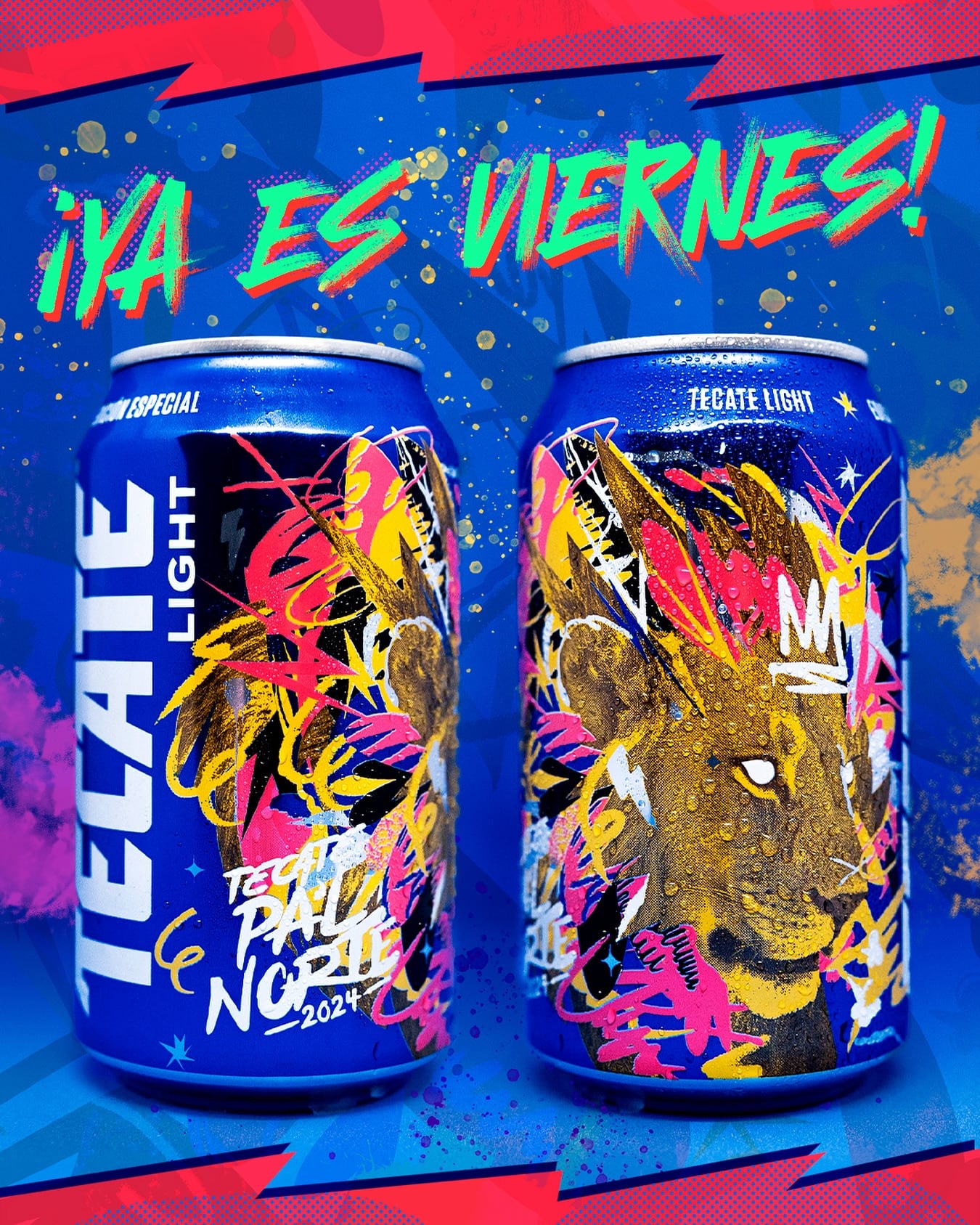 Lata conmemorativa del Tecate Pal Norte 2024