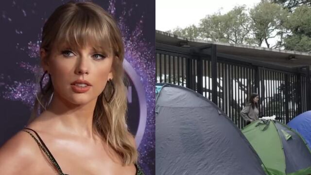 Fans de Taylor Swift en Argentina acampan afuera del River Plate