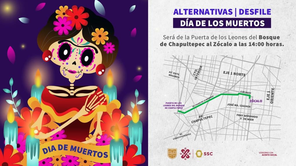 Desfile de Día de Muertos 2023 CDMX