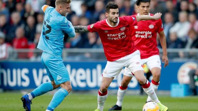 Erick Gutiérrez tuvo minutos en el último partido de la temporada