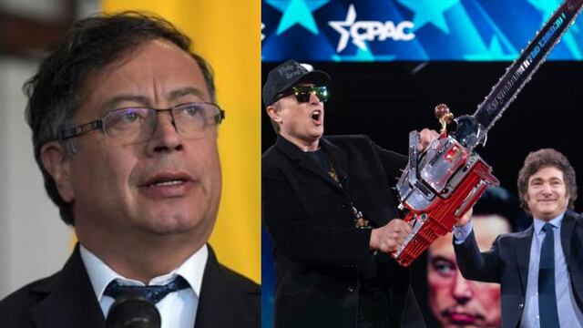 Gustavo Petro critica la motosierra que Javier Milei le regaló a Elon Musk: “Ese instrumento se usó para descuartizar a miles de seres humanos”