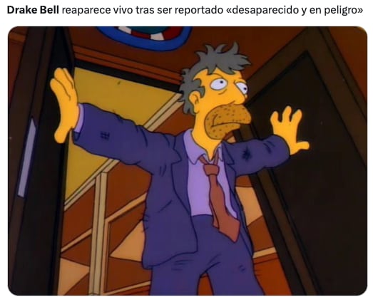 Memes de la desaparición Drake Bell, recrean momentos de Drake y Josh