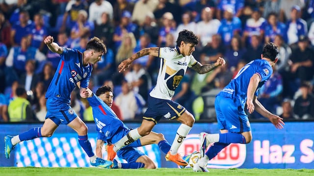 Pumas toma ventaja ante Cruz Azul en la ida de semifinales.