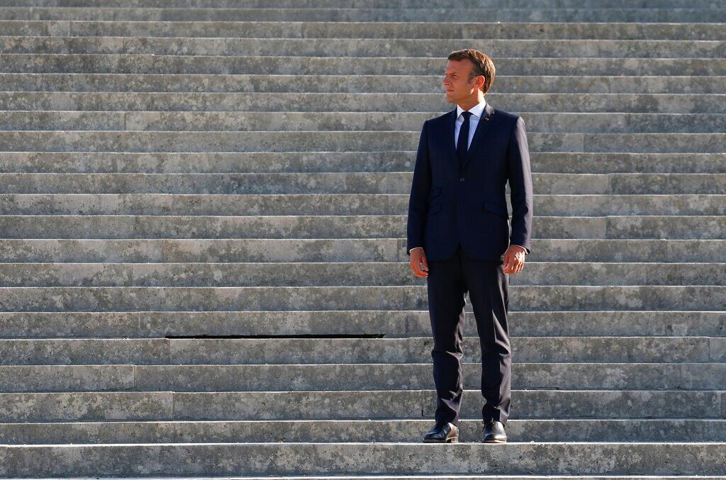 Emmanuel Macron, presidente de Francia.