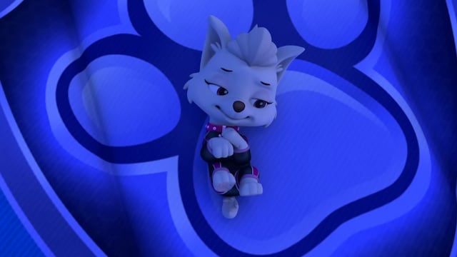 Paw Patrol protegiendo a Sweetie