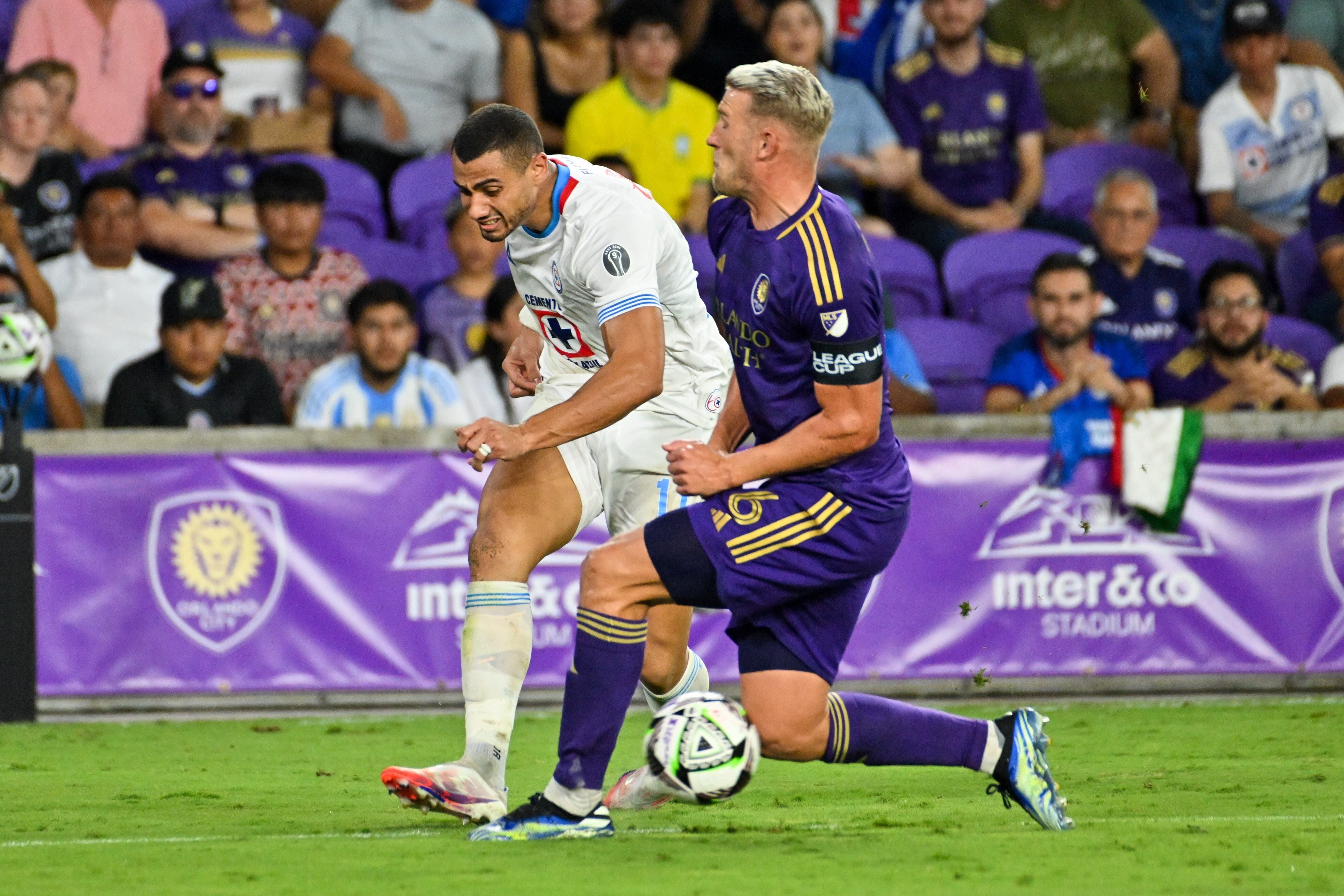 Cruz Azul vs Orlando City en la Leagues Cup.