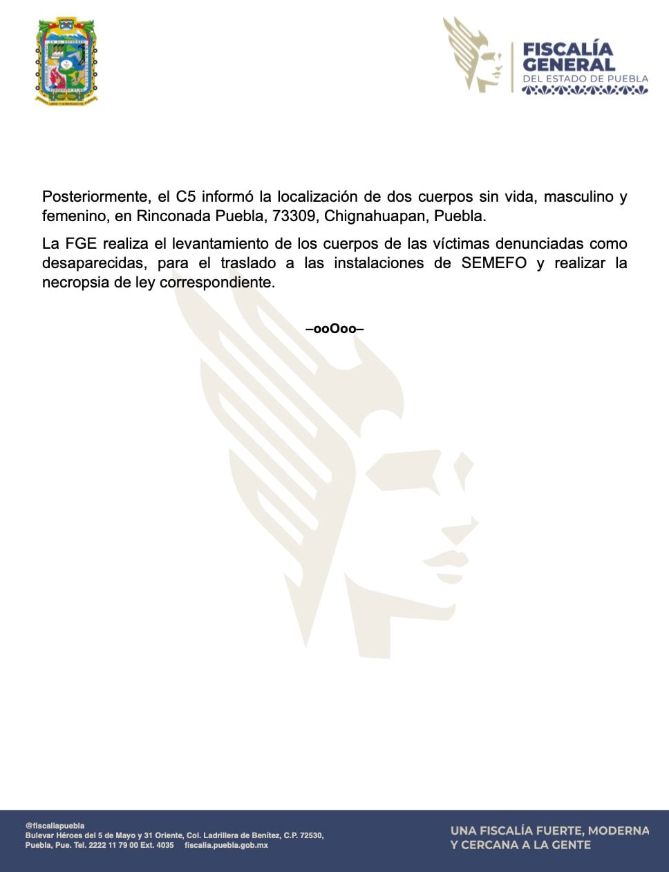 Hallan sin vida a matrimonio poblano que viajaba a Tlaxcala