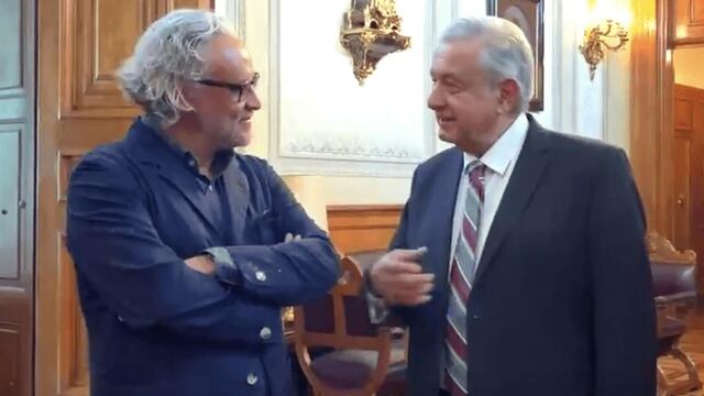 Gabriel Orozco y AMLO