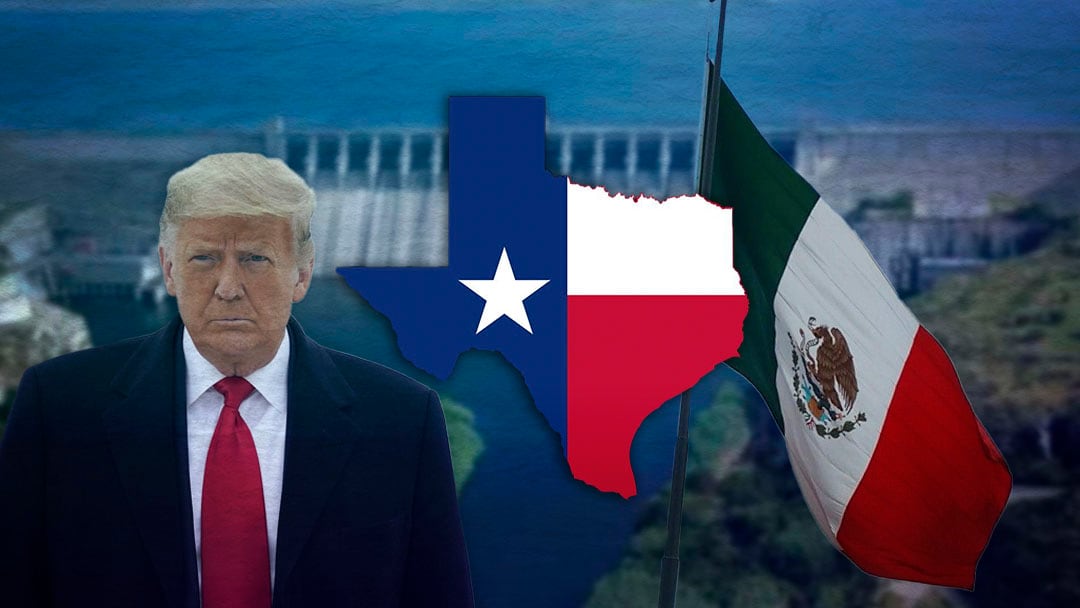 Texas acusa a México con Donald Trump por no cumplir con tratado de entrega de agua
