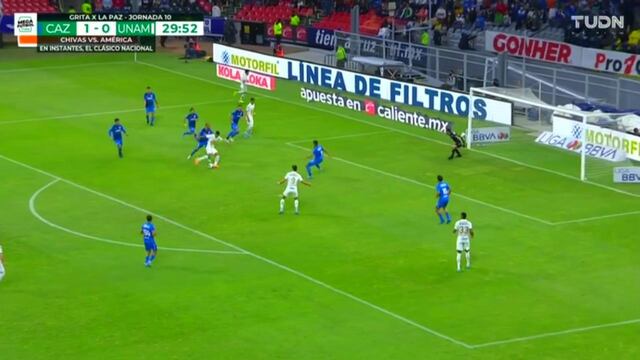 Fabio Álvarez marcó el tanto del empate ante el Cruz Azul FC.