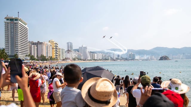 Acapulco registra más del 80% en ocupación hotelera por el Air Show 2025