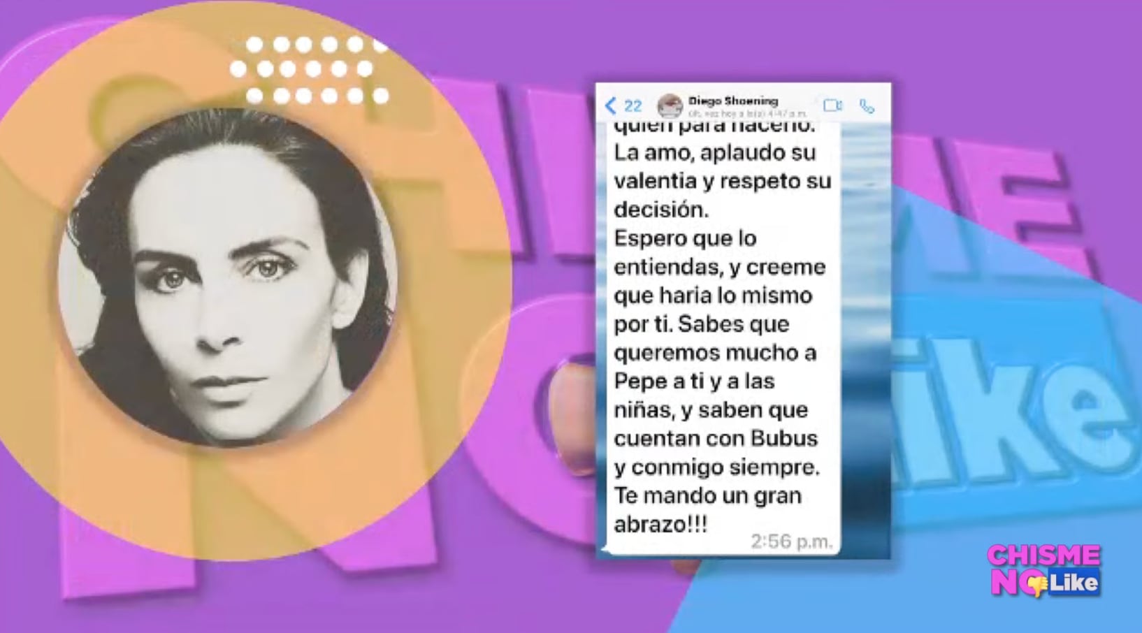 Revelan que Diego Schoening aplaude valentía de Sasha Sokol