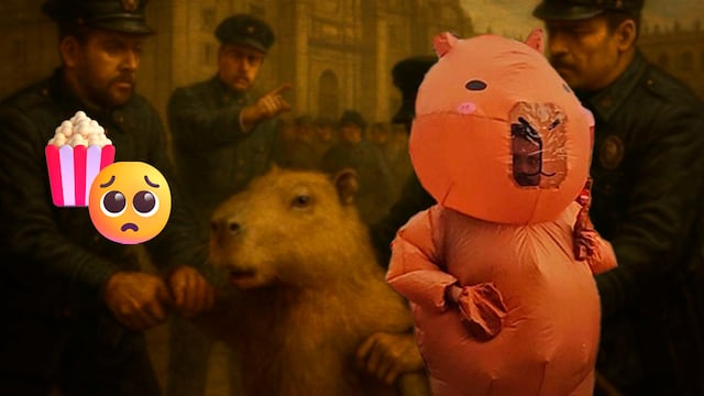 Capibara es detenido durante la proyección de Flow en el Zócalo de la CDMX