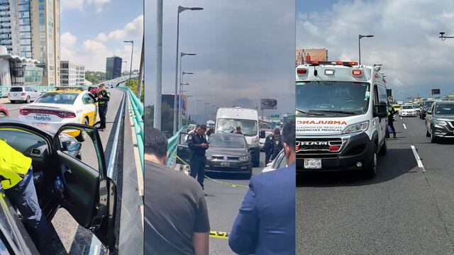 Muere hombre en Segundo Piso del Periférico a causa de un infarto