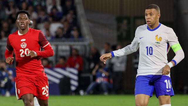 Kylian Mbappe ante Canadá
