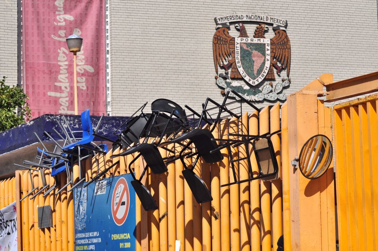 Prepas de la UNAM hacen paros por violencia de género