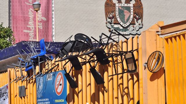 Prepa 8 de la UNAM en paro de labores por 4 días.