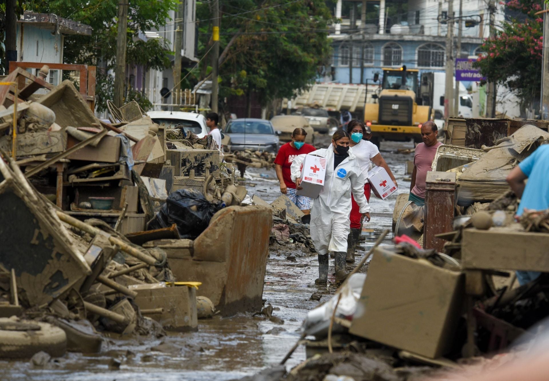 Inundación en Poza Rica, Veracruz, al 17 de octubre de 2025