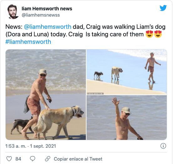 Publicación de Twitter