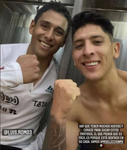 Edson Álvarez compartió un polémico mensaje que después eliminó.