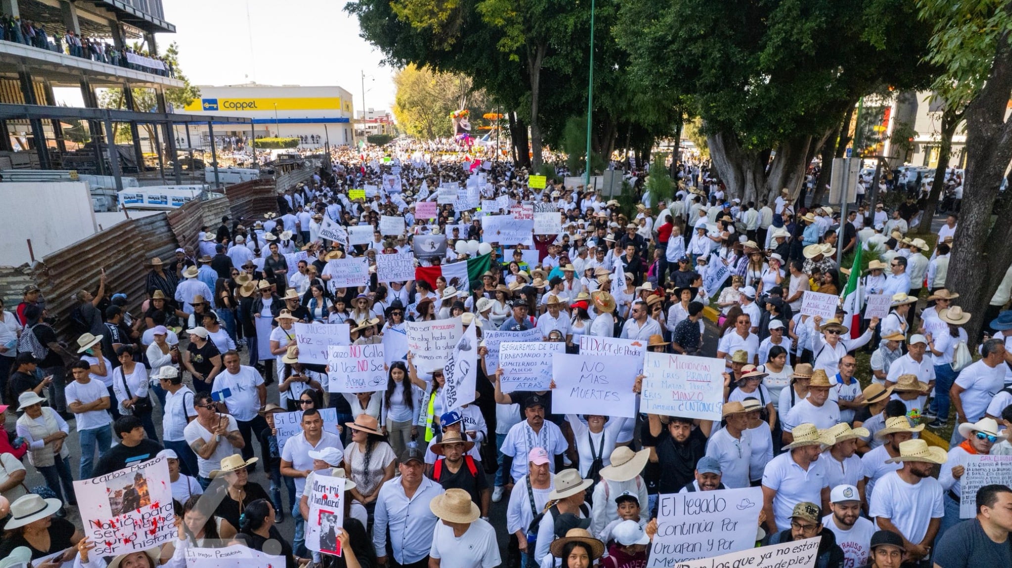 Paro ciudadano en Uruapan