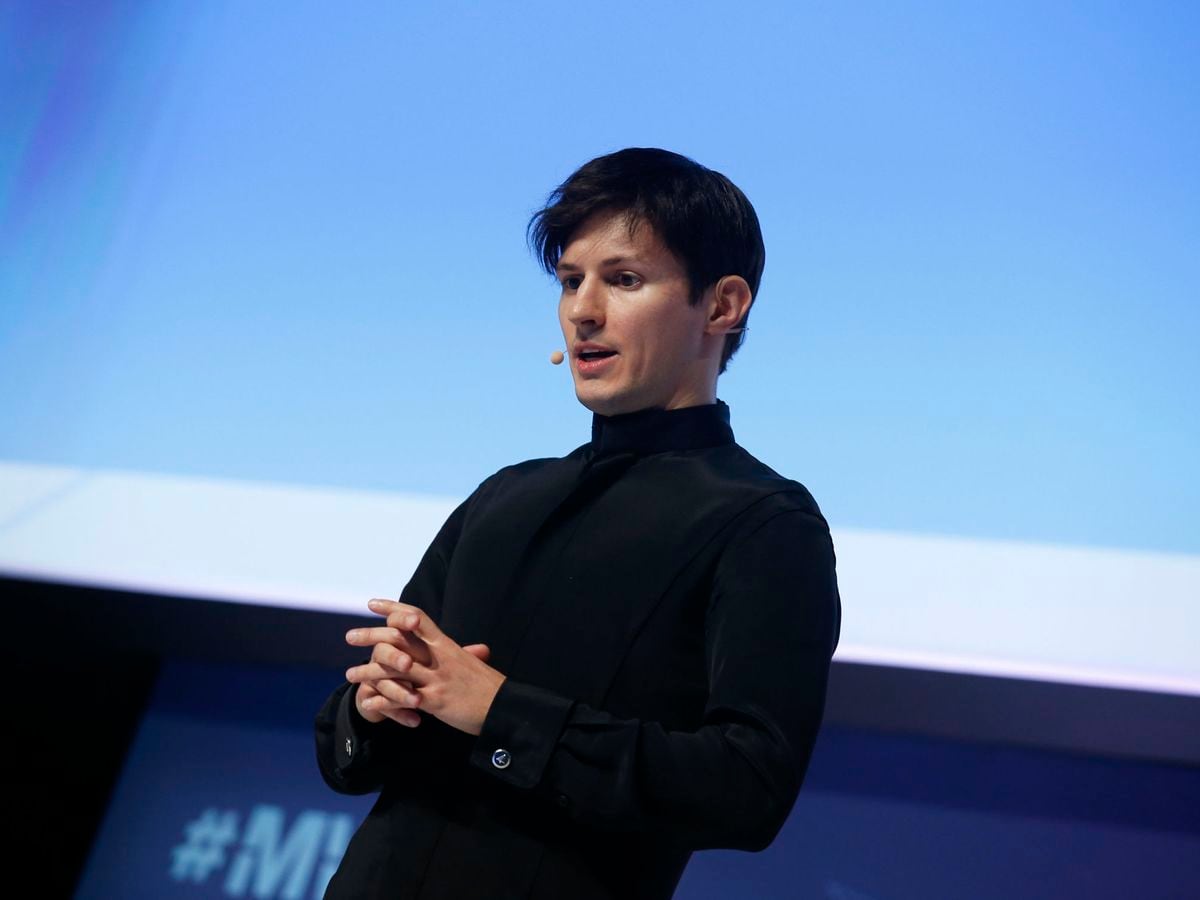 Pável Dúrov, fundador de Telegram