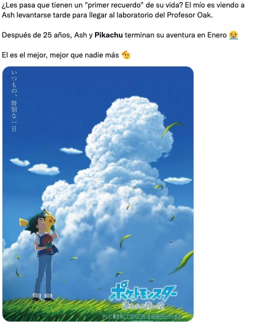Memes se despiden de Ash Ketchum y Pikachu
