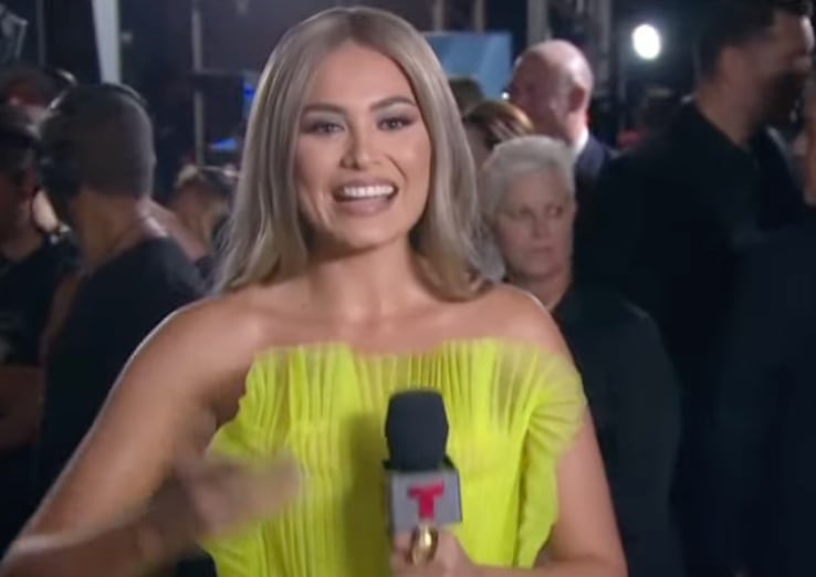 Andrea Meza ¿rubia?