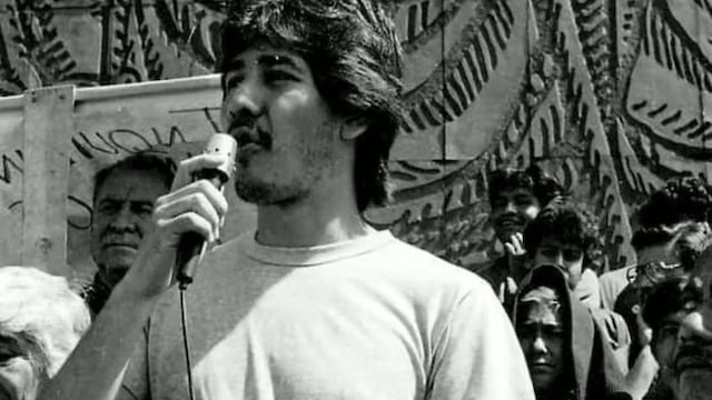 Gerardo Fernández Noroña, a los 23 años