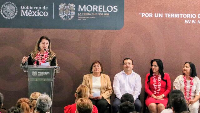 Margarita González Saravia, gobernadora de Morelos