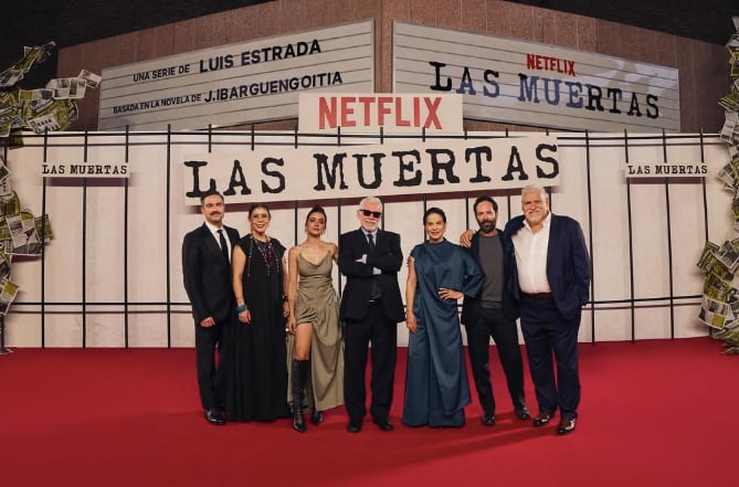 Elenco de la serie "Las muertas"